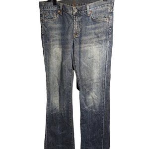 Seven 7 For All Mankind Pocket‎ Jeans Women's Size 30 Low-Mid Rise Bootcut Denim